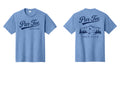 Short Sleeve Par-Tee Golf Club Heather Blue Shirt