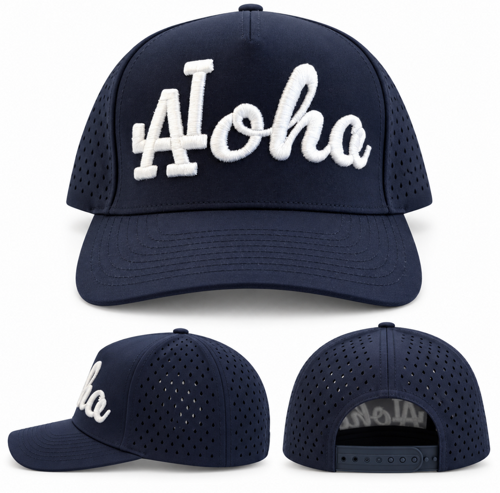 Par-Tee Aloha Performance Golf Hat SnapBack