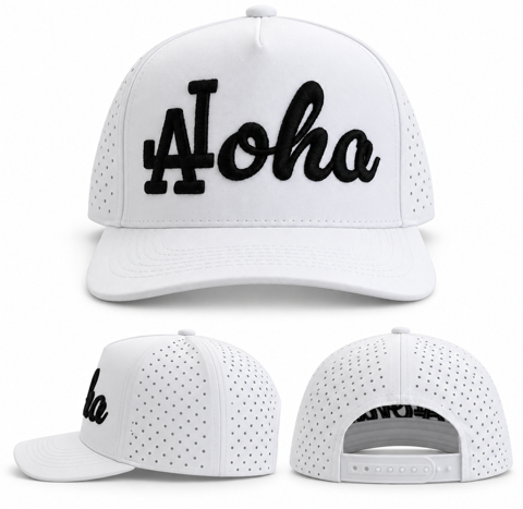 Par-Tee Aloha Performance Golf Hat SnapBack