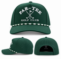 Par-Tee Clubhouse Crest Performance Golf Hat SnapBack