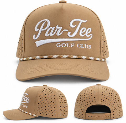 Par-Tee Swoosh Performance Golf Hat SnapBack