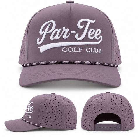 Par-Tee Swoosh Performance Golf Hat SnapBack