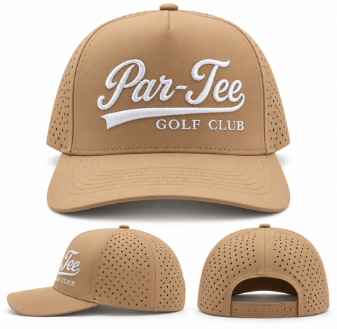 Par-Tee Swoosh Performance Golf Hat SnapBack