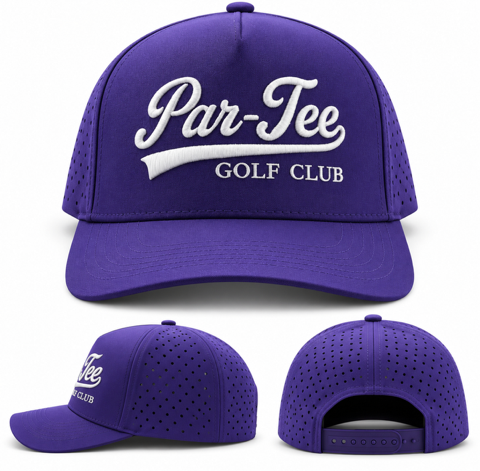 Par-Tee Swoosh Performance Golf Hat SnapBack