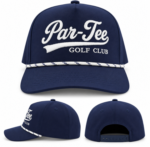 Par-Tee Swoosh Performance Golf Hat SnapBack