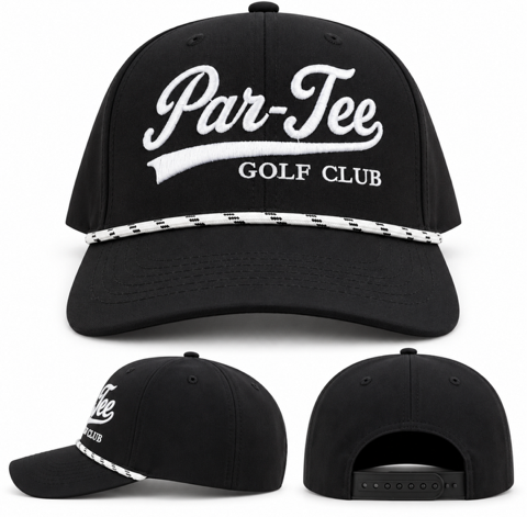 Par-Tee Swoosh Performance Golf Hat SnapBack